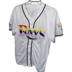 Tampa Bay Rays PRIDE‎ JERSEY Stadium Giveaway Size M